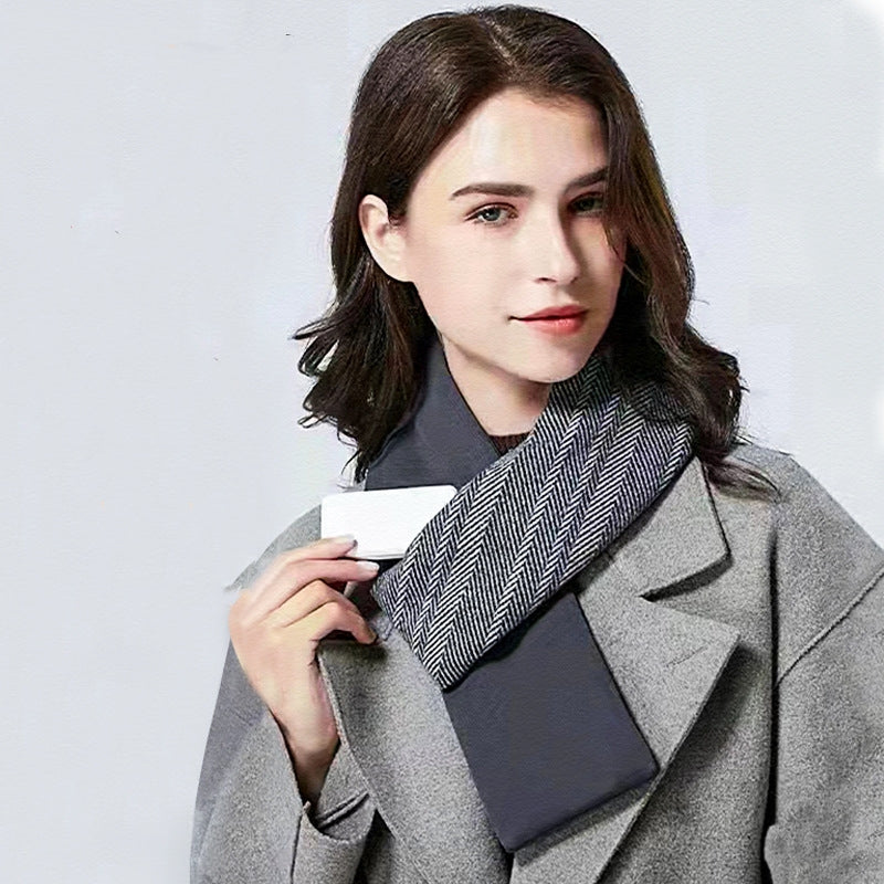 USB Heated Scarf With Three Temperature Settings, 700mAh