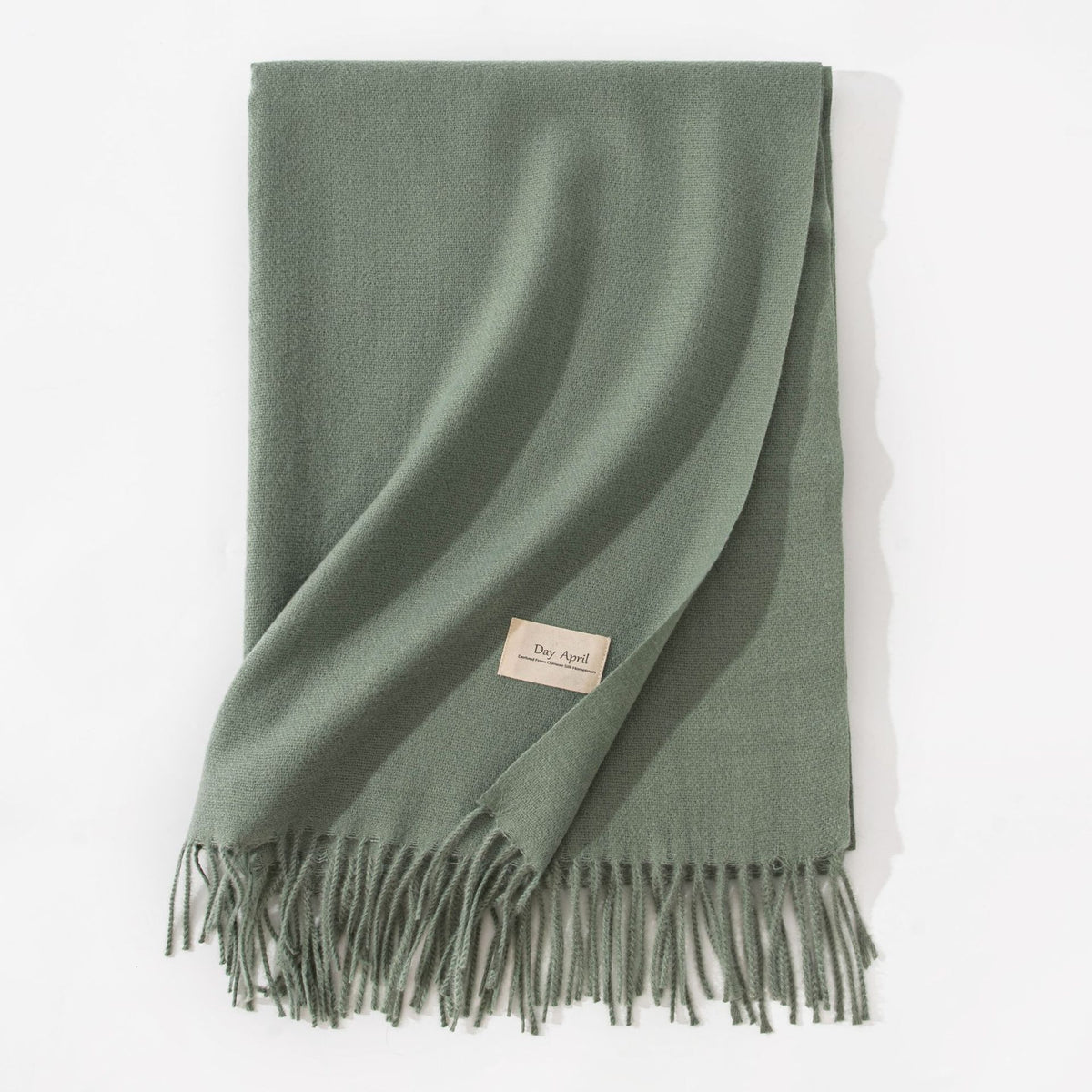Soft Faux Cashmere Scarf In 17 Colours, Long With Tassels