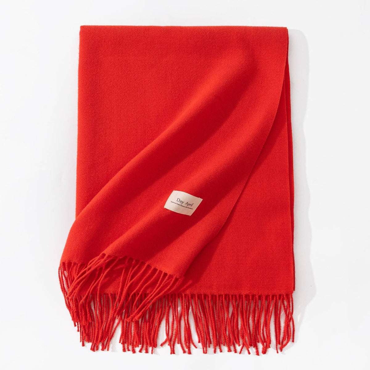 Soft Faux Cashmere Scarf In 17 Colours, Long With Tassels