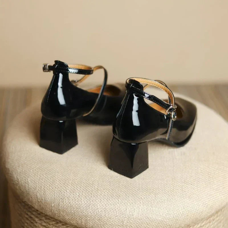 Women's Pumps with Ankle Strap for Formal Occasions