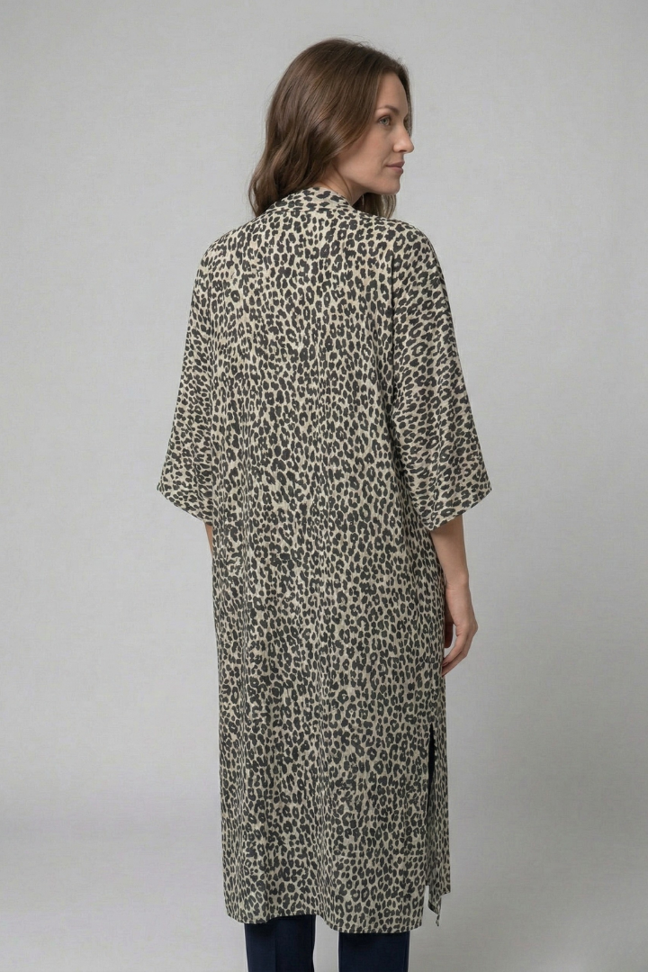 Women’s Cardigan Cover Up with Open Front and Short Sleeves