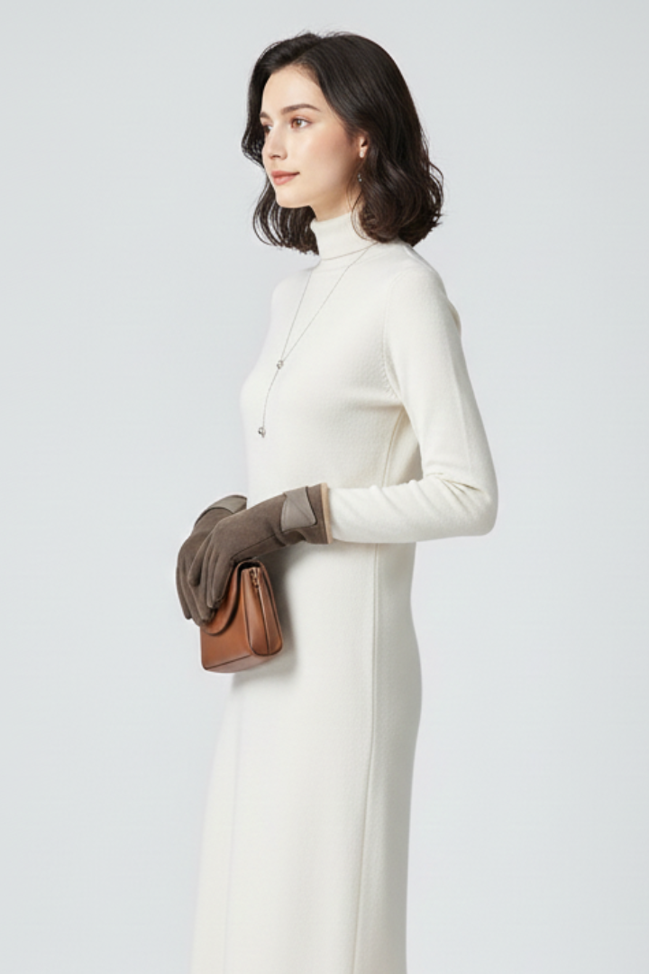Women’s Gloves with Inner Lining and Adjustable Strap