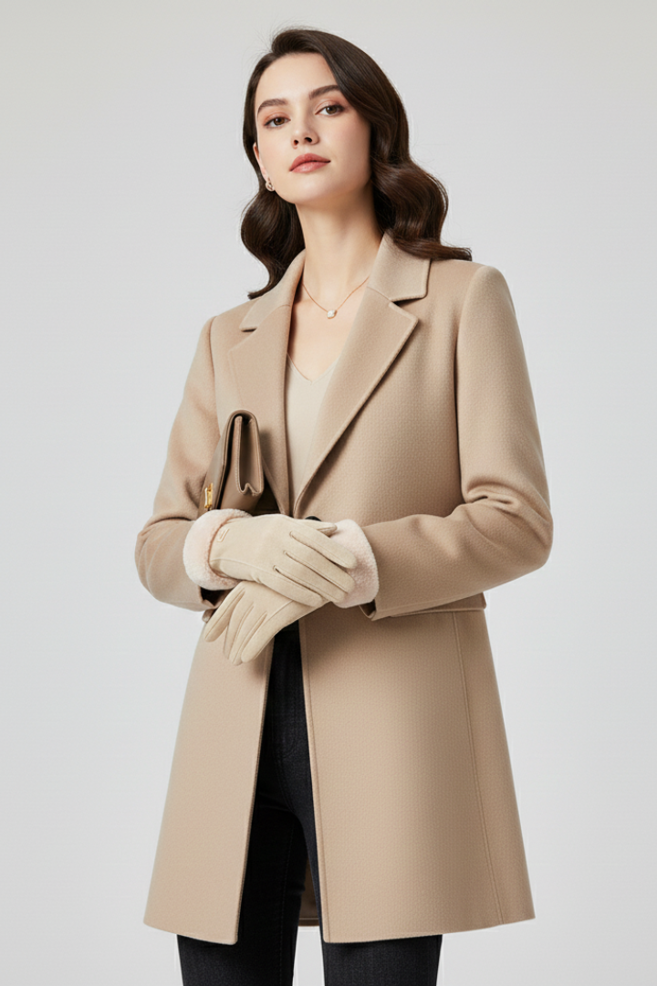 Women’s Gloves with Lined Interior and Folded Cuffs