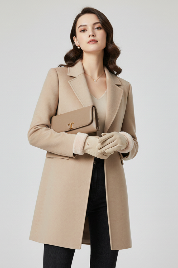 Women’s Gloves with Lined Interior and Folded Cuffs