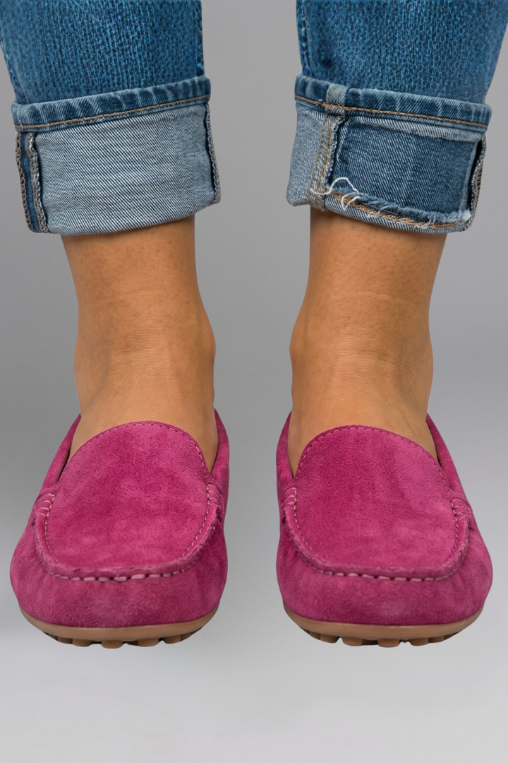 Women's Leather Loafers with Flat sole for Everyday Wear