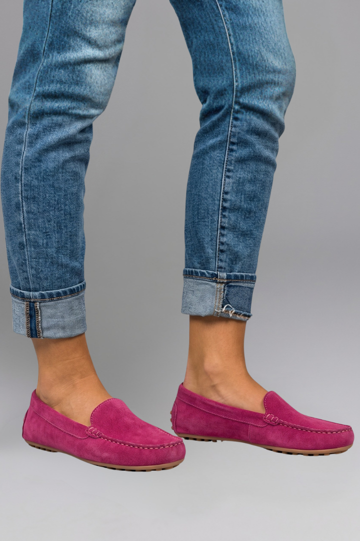 Women's Leather Loafers with Flat sole for Everyday Wear