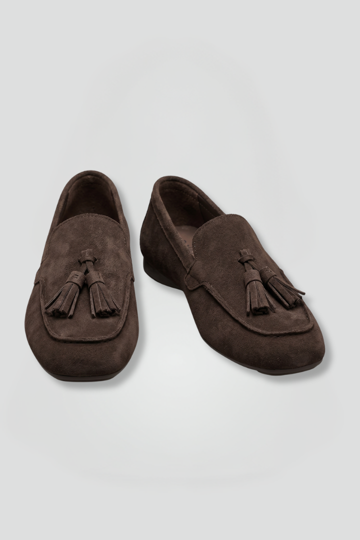 Women's Loafers with Flat Tassel for Everyday Wear