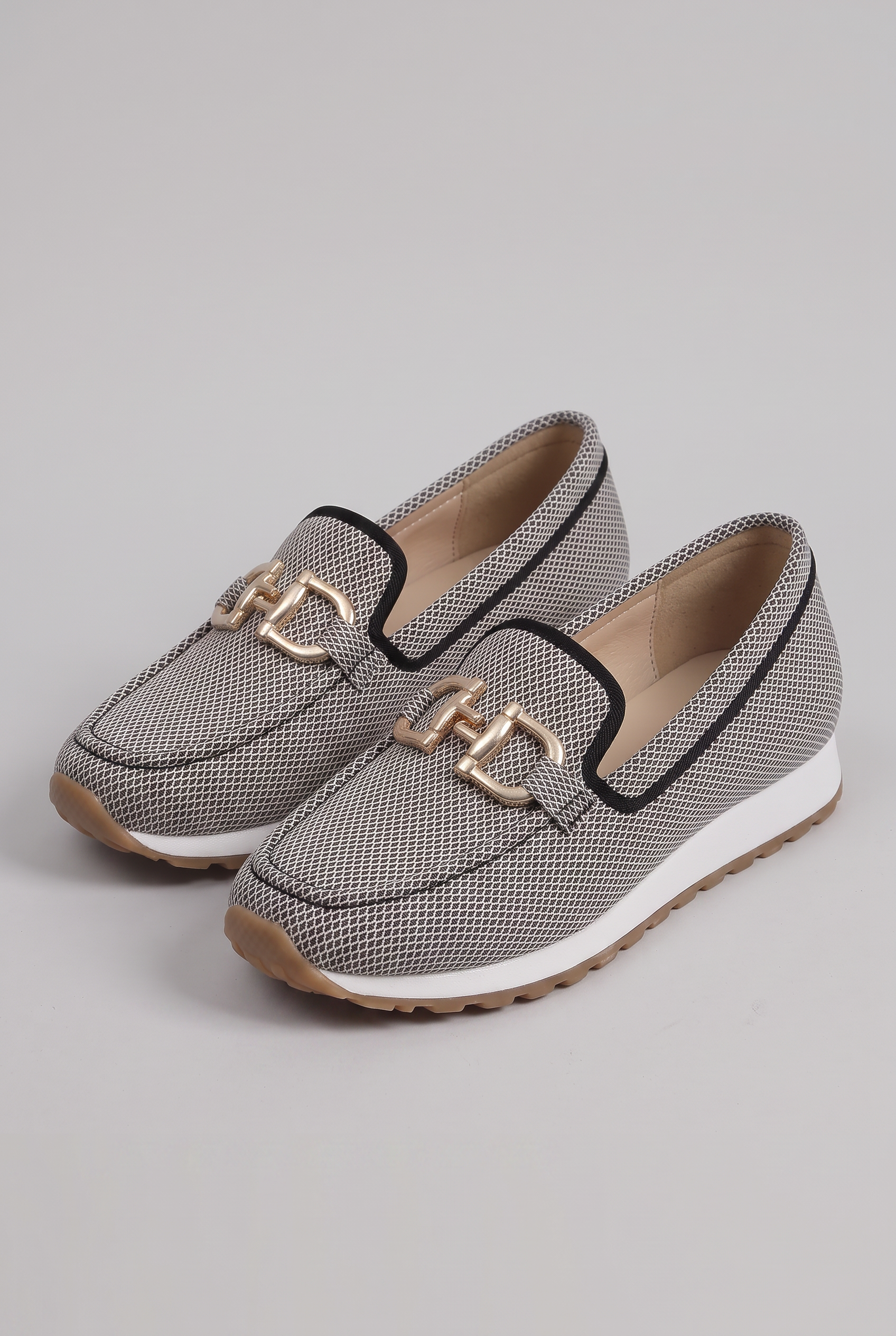 Women's Loafers with Textured Mesh for All-Day Comfort
