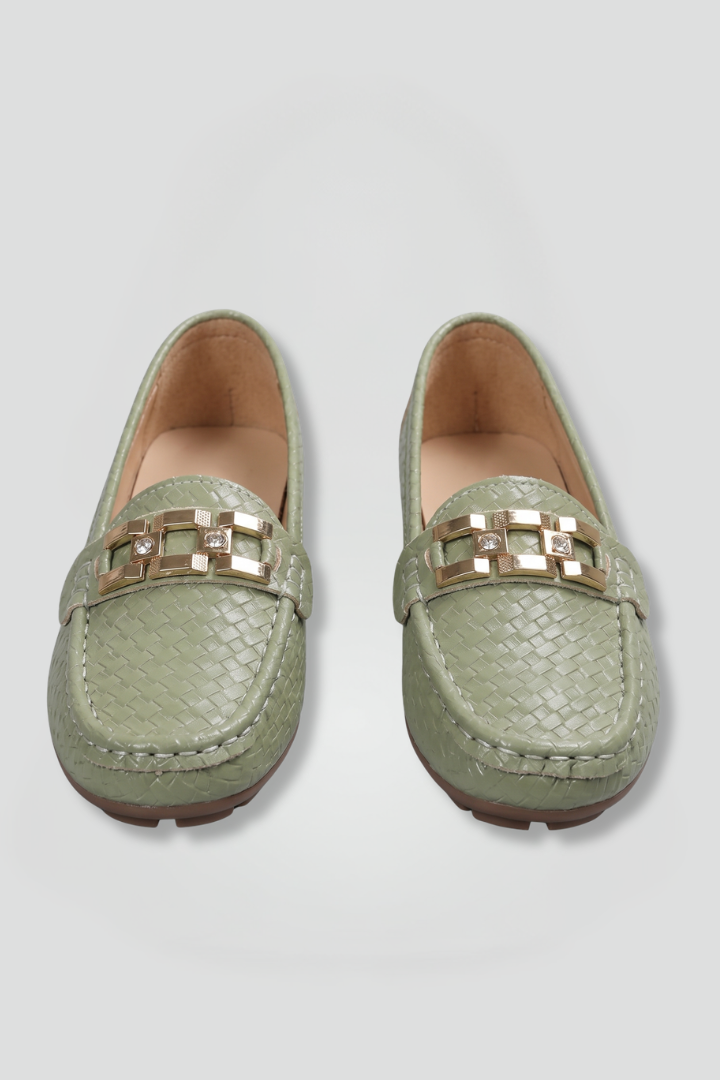 Women's Loafers with Textured Upper for Everyday Wear
