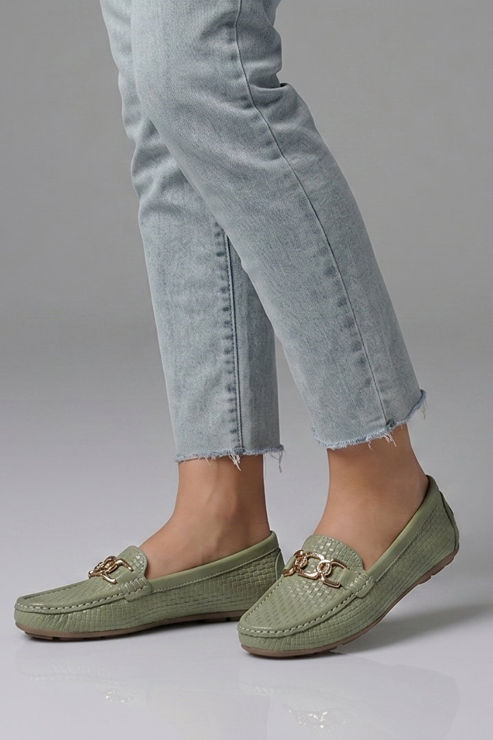 Women's Loafers with Textured Upper for Everyday Wear