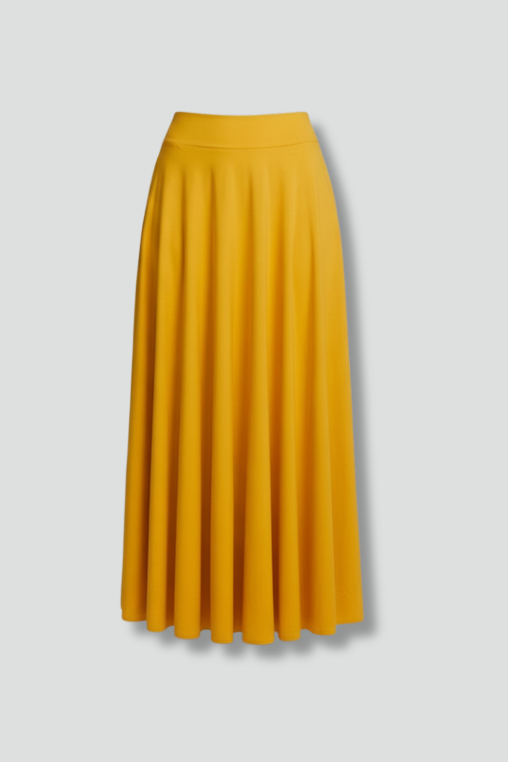 Women’s Maxi Skirt with High Waist and Side Pockets