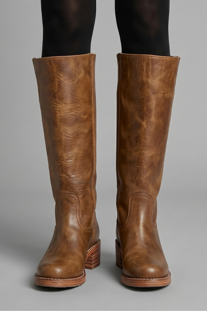 Women's Orthopaedic Boots with Mid Calf Shaft for Fall