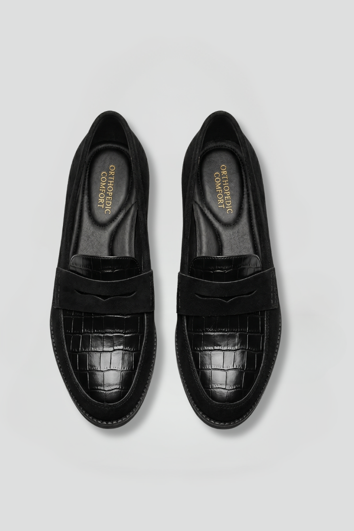 Women's Orthopaedic Loafers with Flat Sole for Everyday Wear