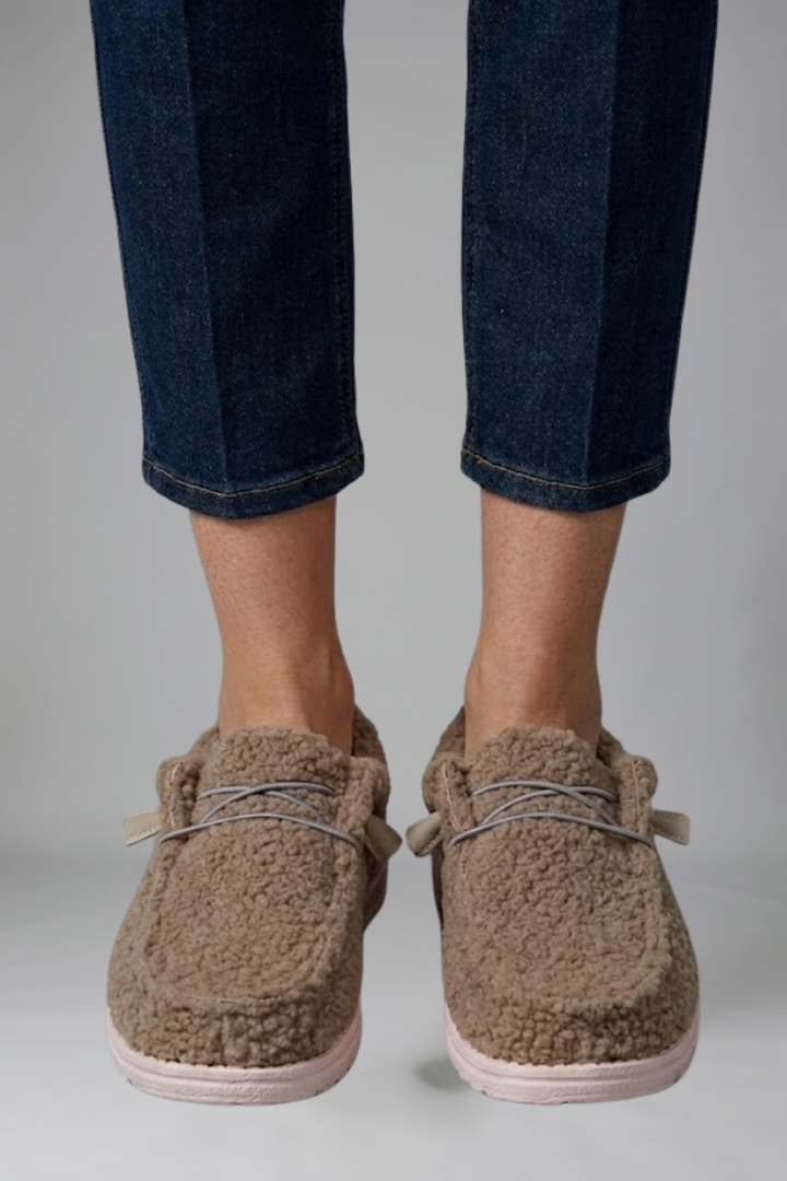 Women's Orthopaedic Loafers with Slip On Design for Winter