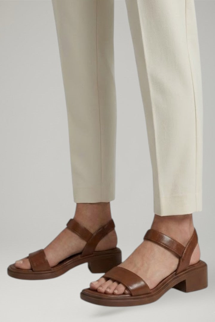 Women's Orthopaedic Sandals with Cushioned Insole and Block Heel