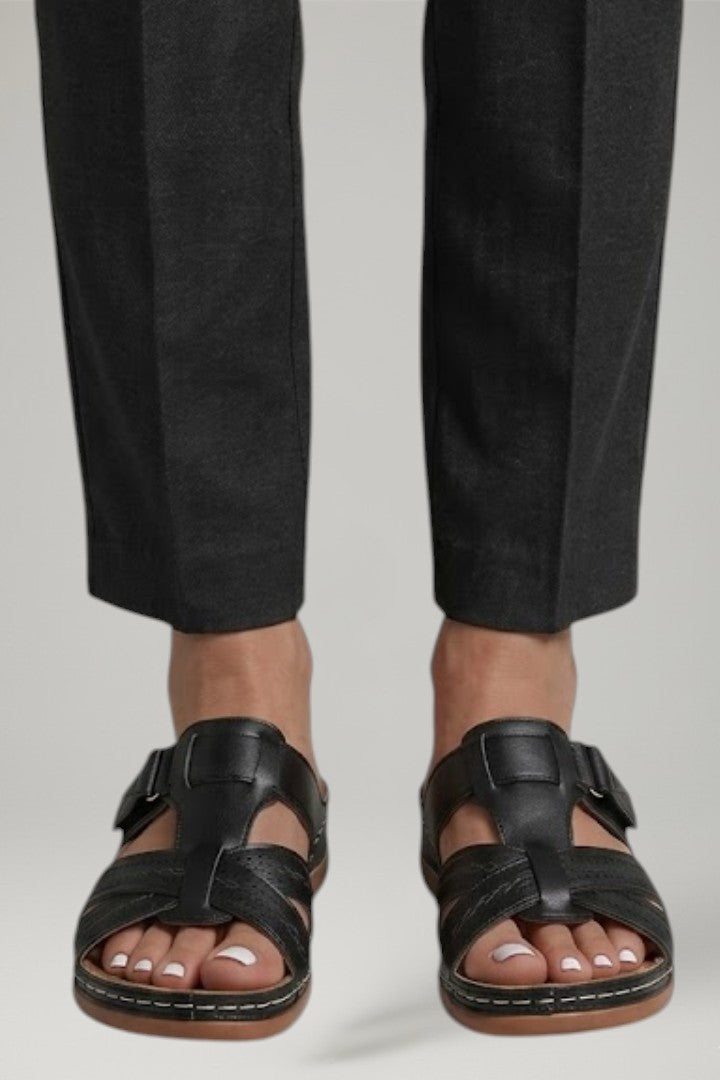 Women's Orthopaedic Sandals with Open Toe and Contoured Footbed