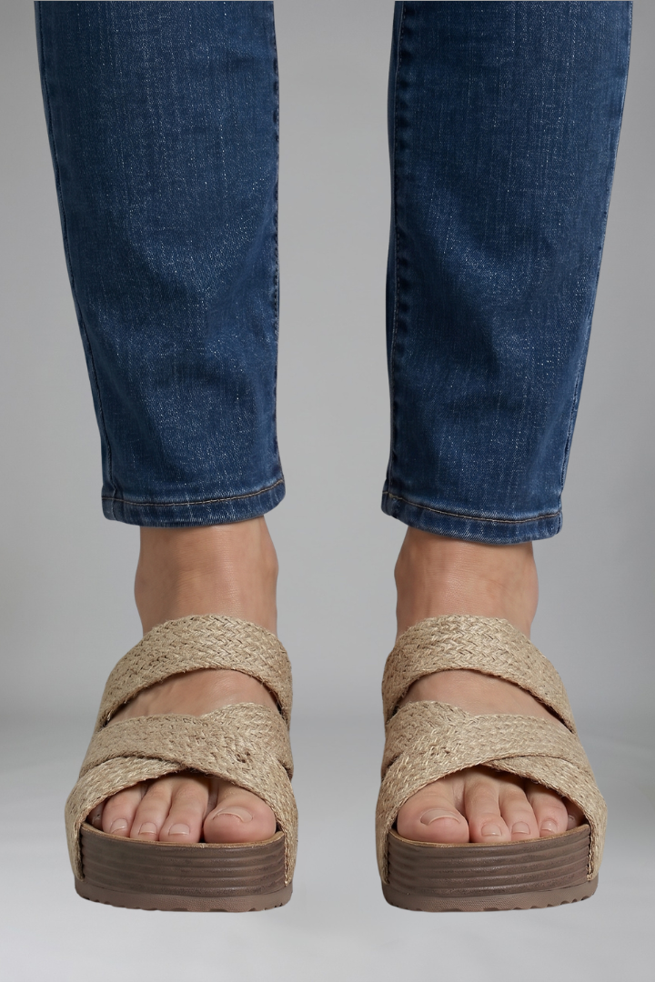Women's Orthopaedic Sandals with Platform Slide for Spring