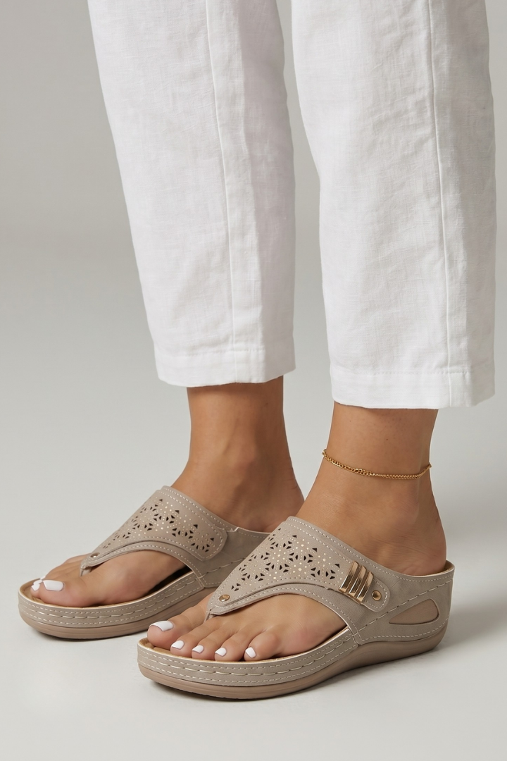 Women’s Orthopedic Wedge Sandals for All-Day Comfort and Support