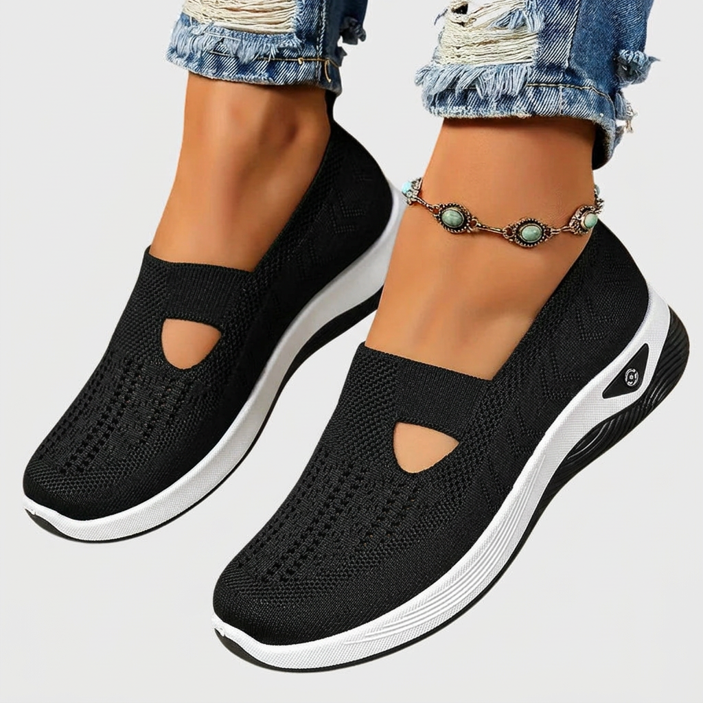 Women's Orthopaedic Slip-On Shoes with Slip-On Design for All-Day Comfort