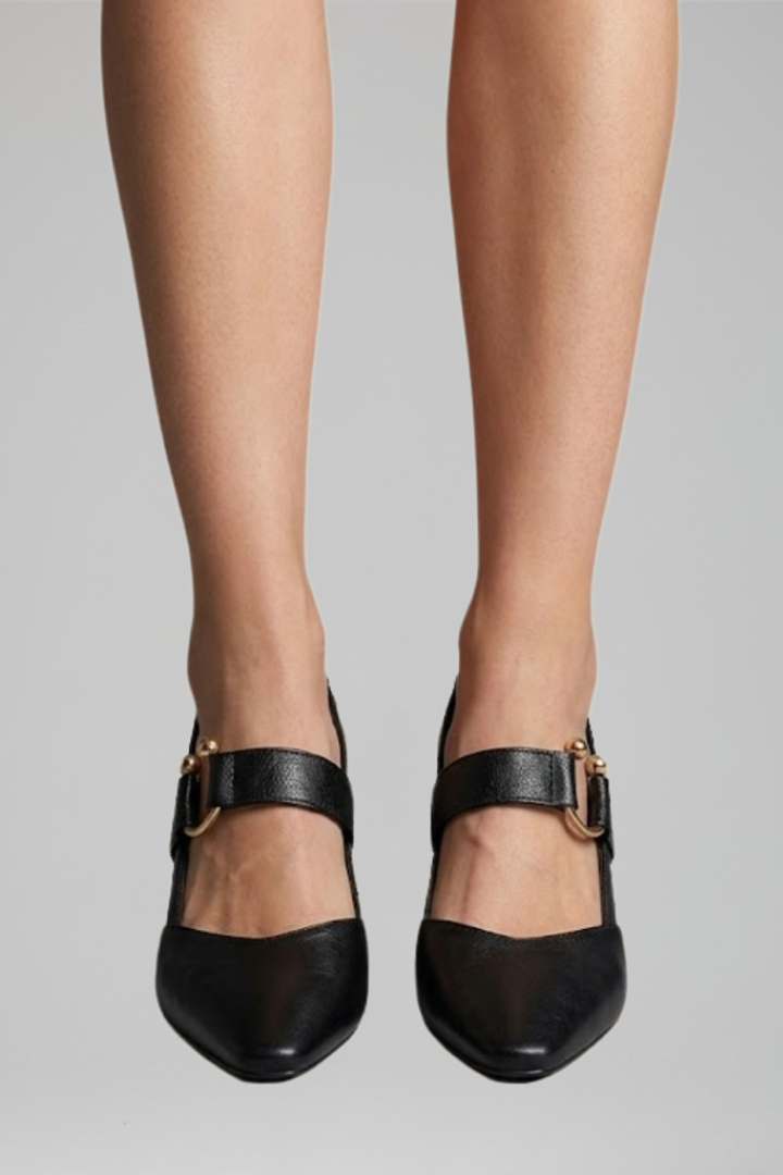 Women's Orthopedic Slingback Heels with Pointed Toe for Everyday Wear