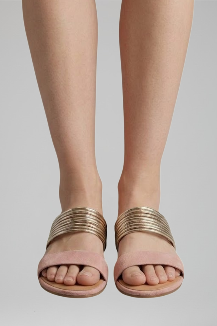 Women's Sandals with Cushioned Footbed for Summer