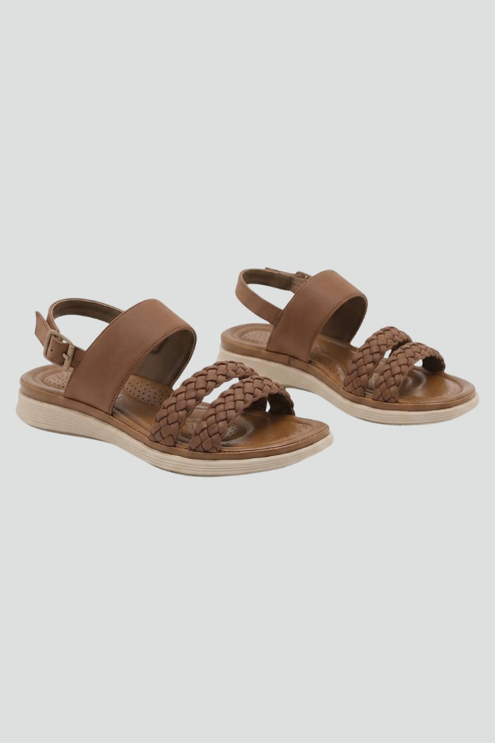 Women's Sandals with Cushioned Insole and Flexible Sole