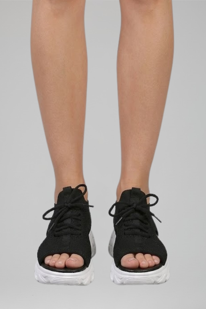 Women's Sandals with Lace-Up for Summer