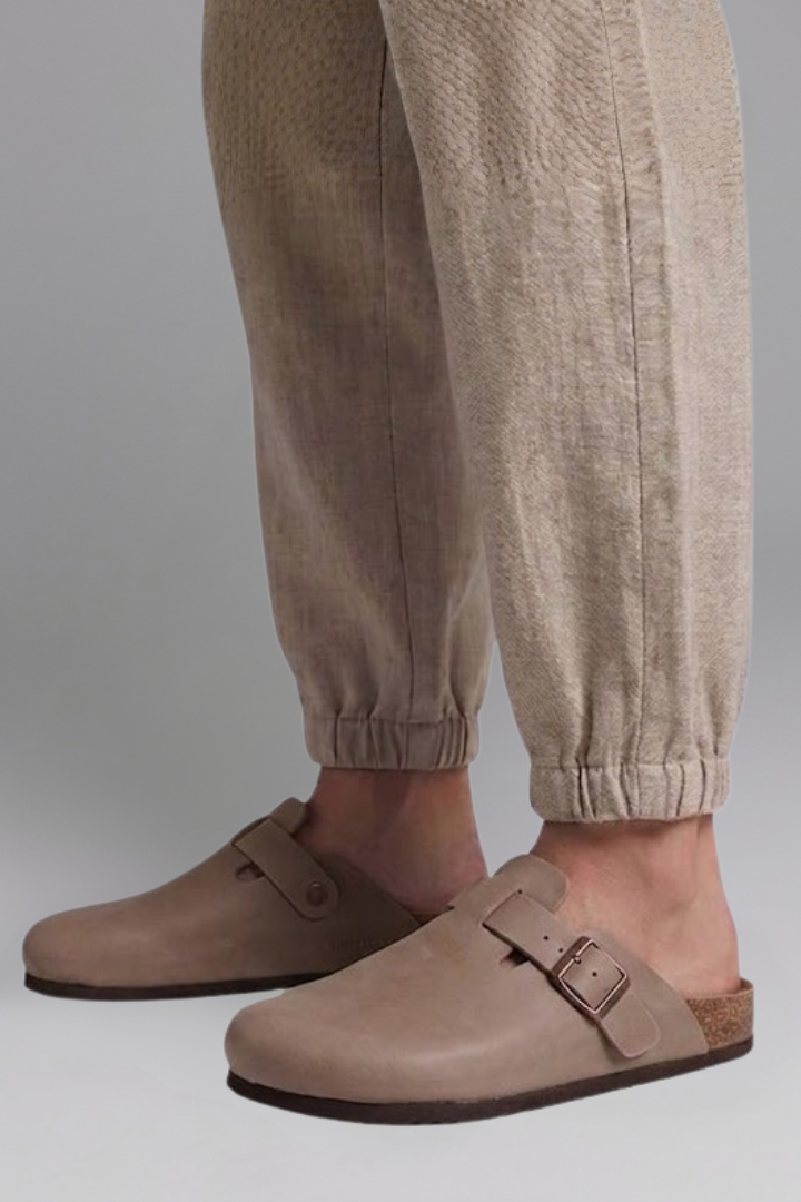 Women's Sandals with Suede Clogs for Everyday Wear