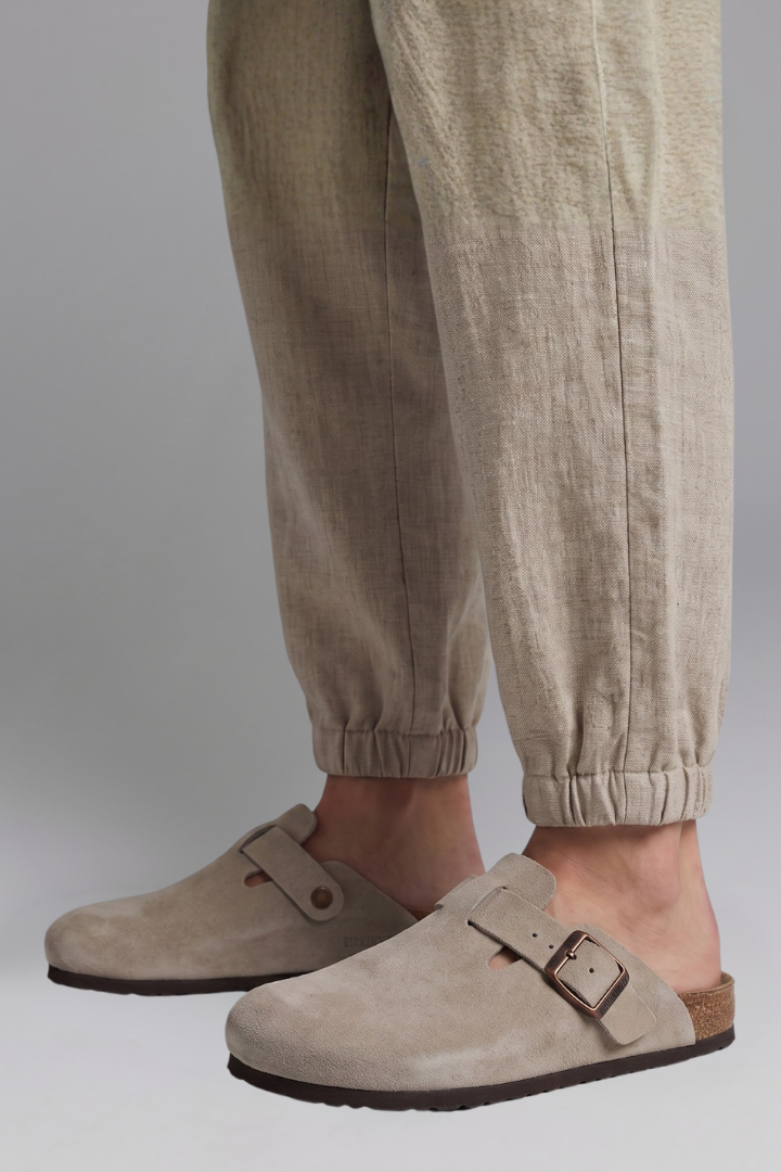 Women's Sandals with Suede Clogs for Everyday Wear