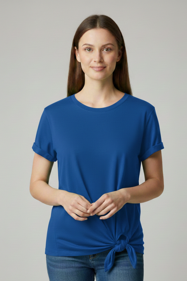 Women’s T-Shirt with Crew Neck and Short Sleeves