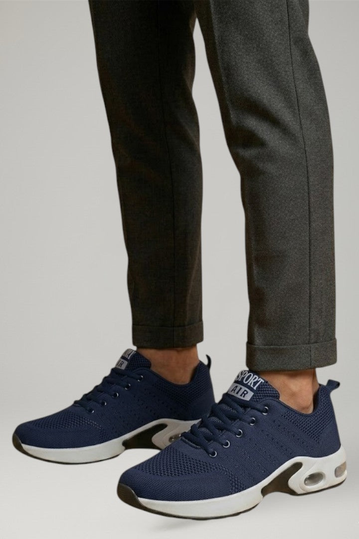 Women's Trainers with Cushioned Sole and Lace Fastening