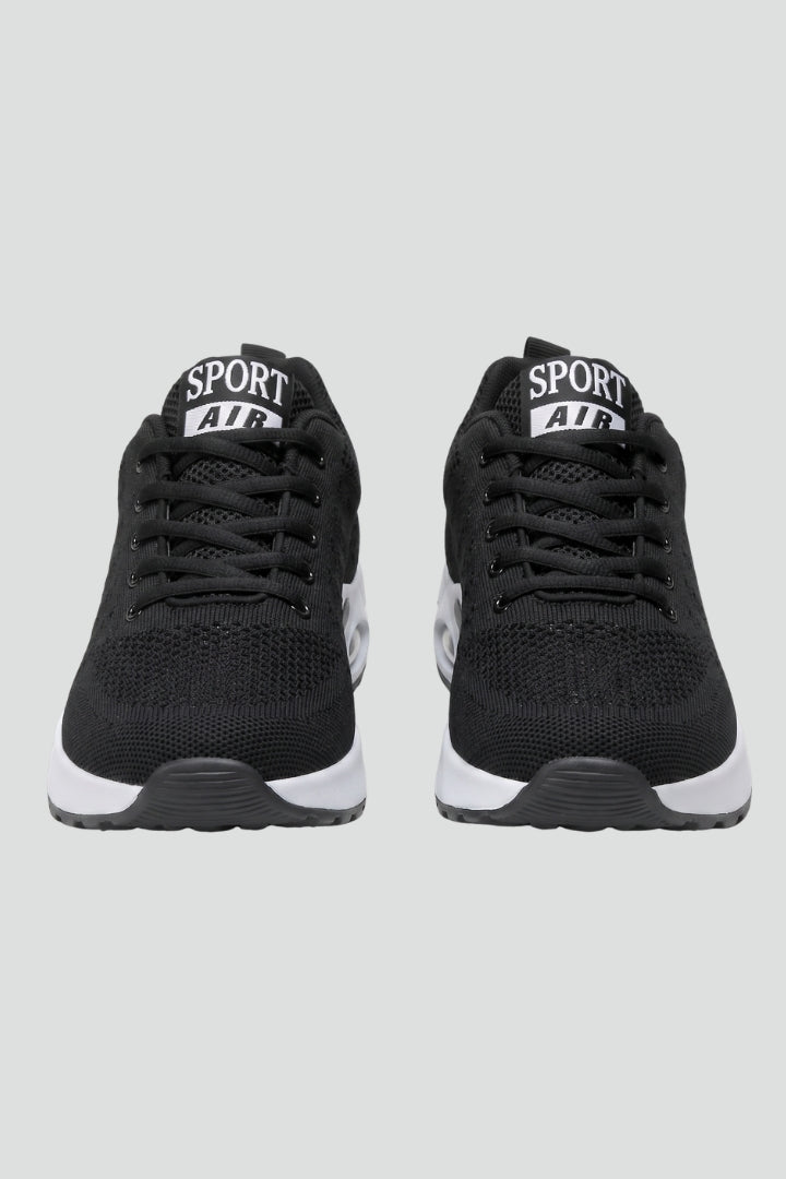 Women's Trainers with Cushioned Sole and Lace Fastening
