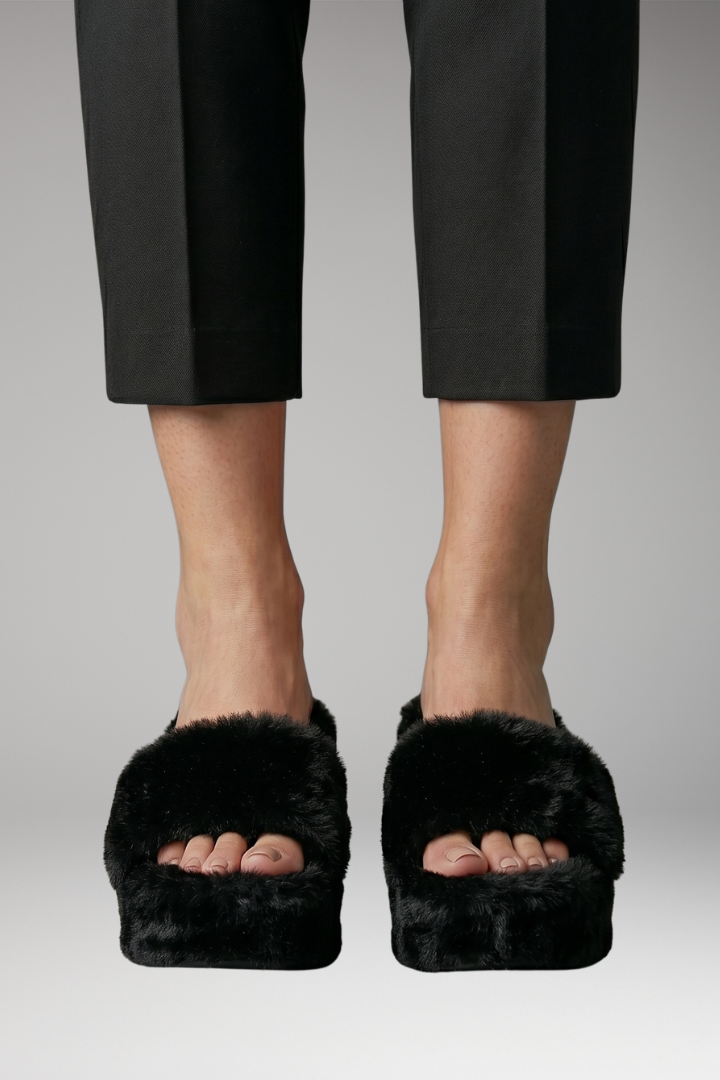 Women's Wedge Sandals with Cushioned Insole and Platform Sole