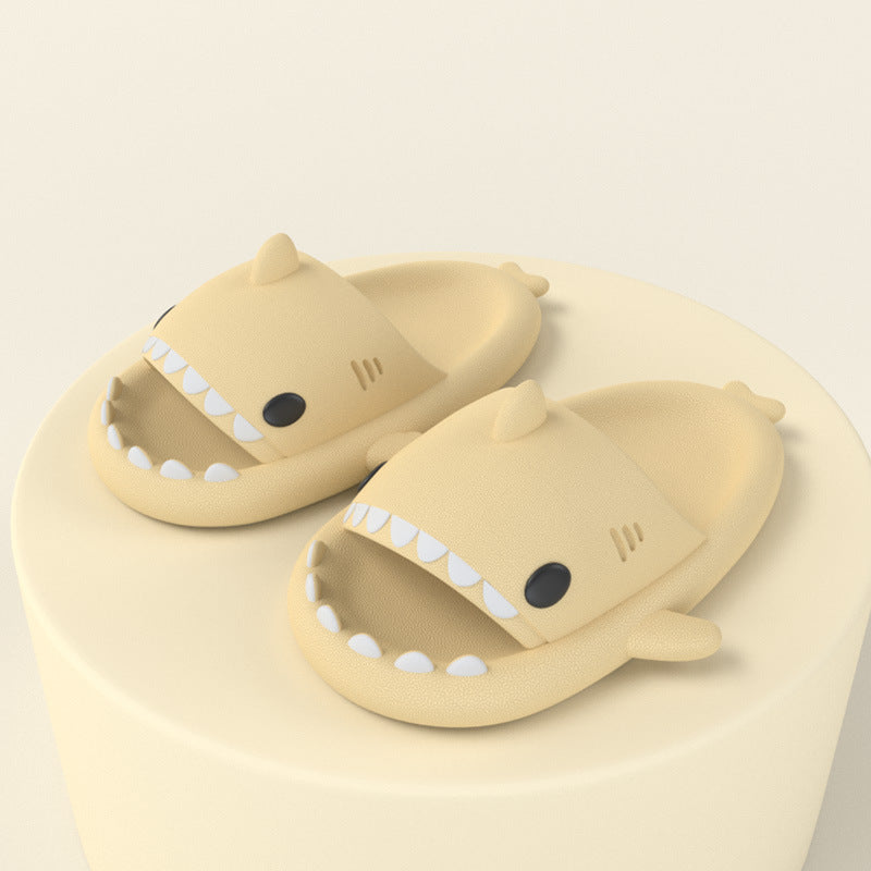 Cartoon Shark Slippers, Soft Indoor And Outdoor, Unisex