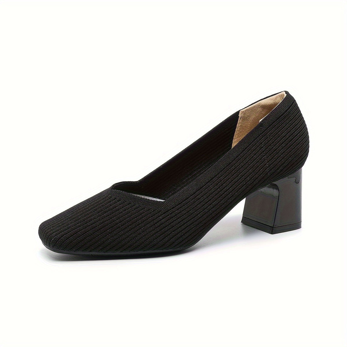 Women's Orthopaedic Pumps with Block Heel Design for Office Wear