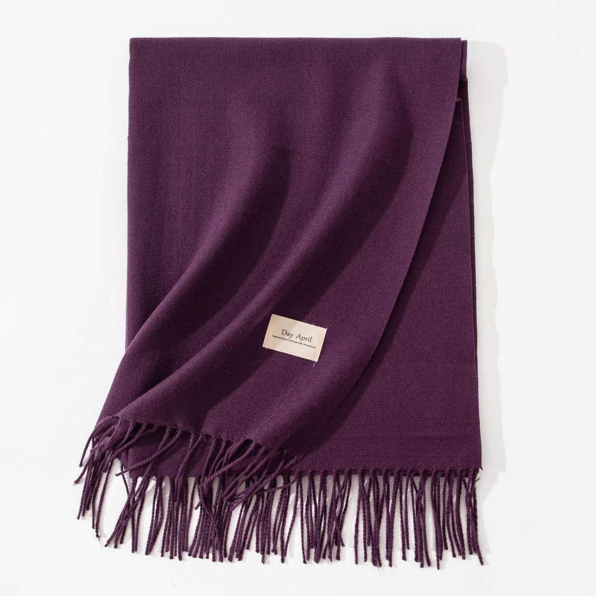 Soft Faux Cashmere Scarf In 17 Colours, Long With Tassels