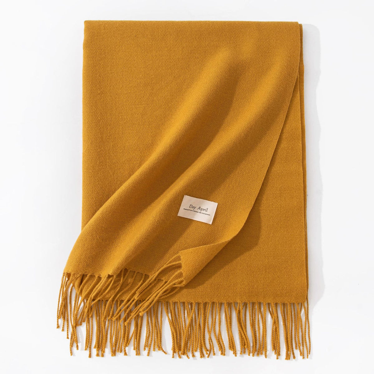 Soft Faux Cashmere Scarf In 17 Colours, Long With Tassels