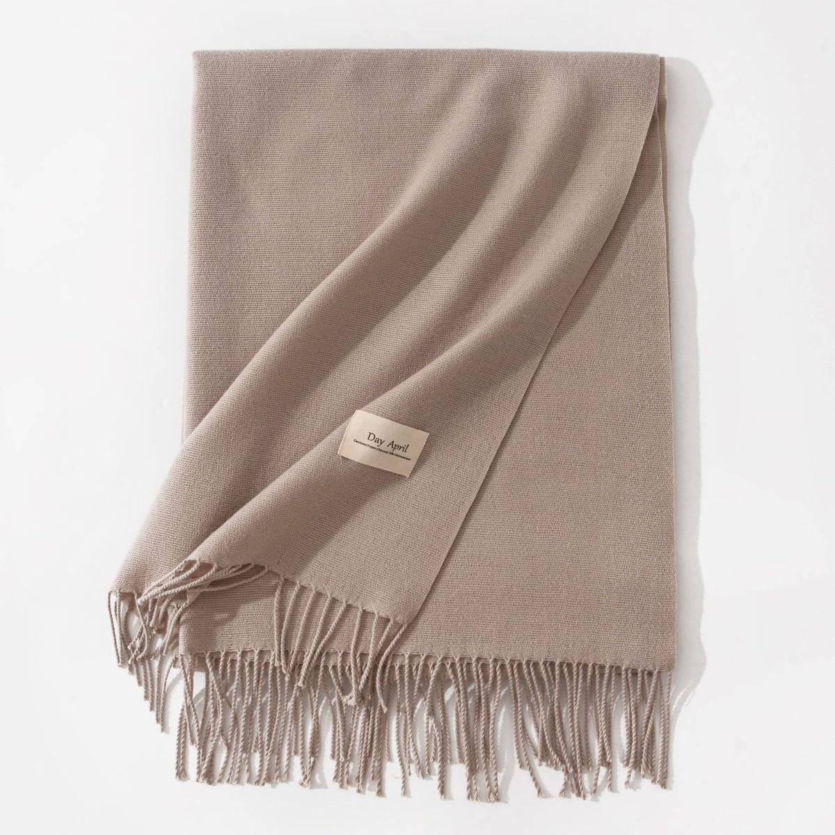 Soft Faux Cashmere Scarf In 17 Colours, Long With Tassels