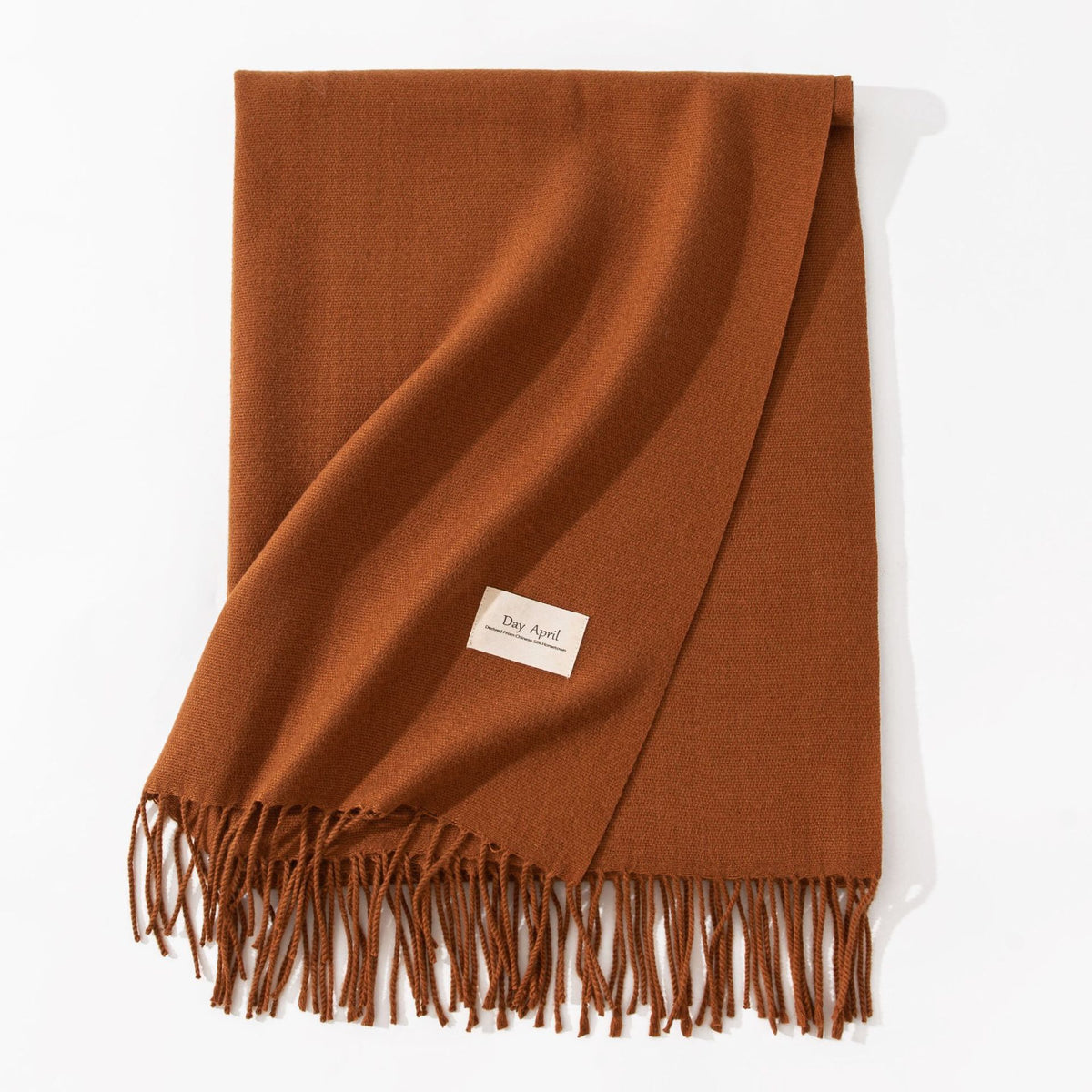Soft Faux Cashmere Scarf In 17 Colours, Long With Tassels