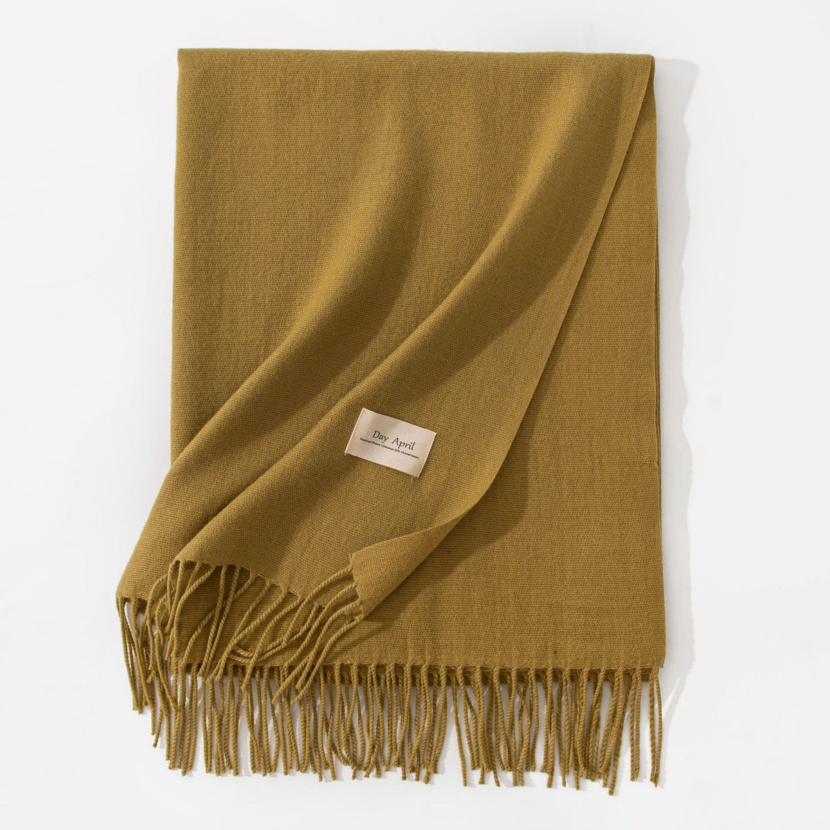 Soft Faux Cashmere Scarf In 17 Colours, Long With Tassels