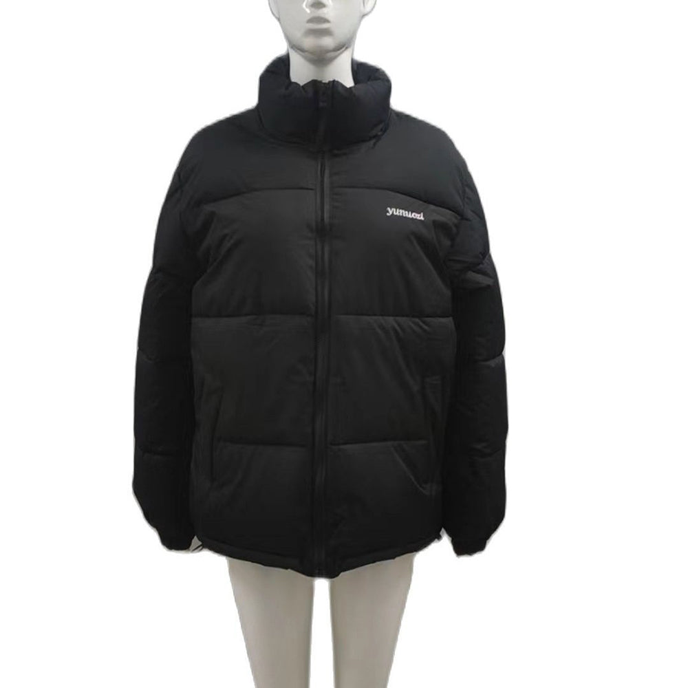 Women's Windproof Padded Puffer Jacket, Thick And Loose