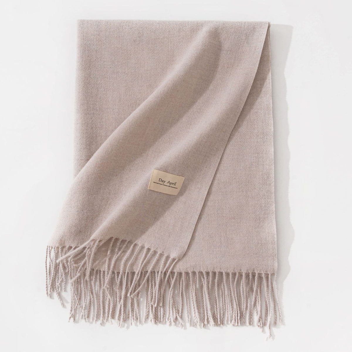 Soft Faux Cashmere Scarf In 17 Colours, Long With Tassels