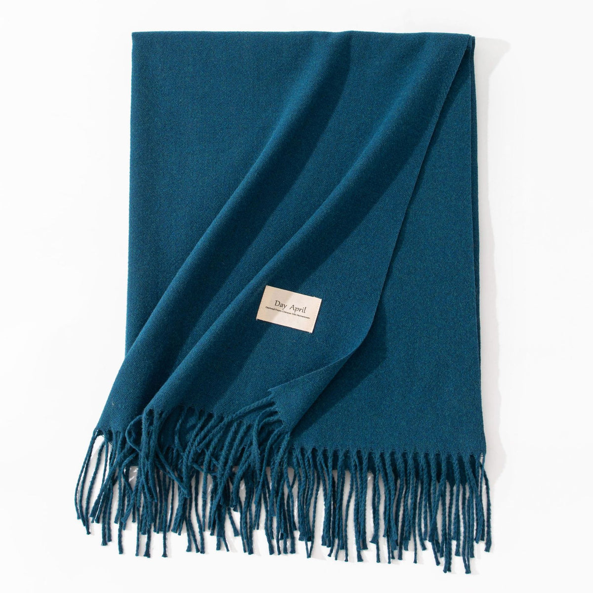 Soft Faux Cashmere Scarf In 17 Colours, Long With Tassels