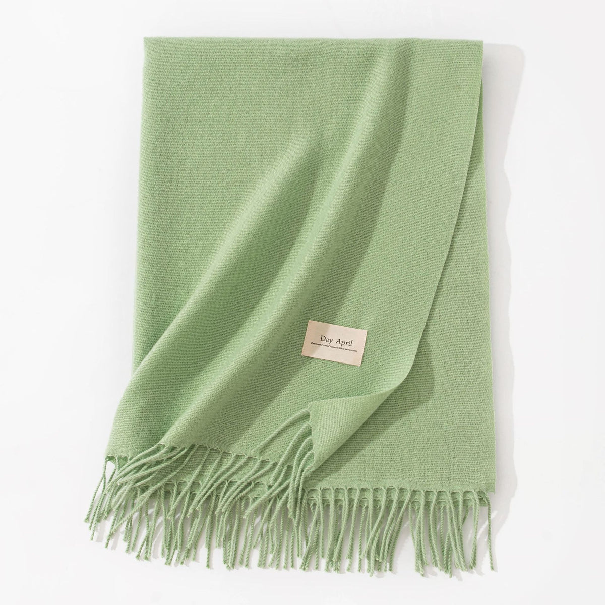 Soft Faux Cashmere Scarf In 17 Colours, Long With Tassels