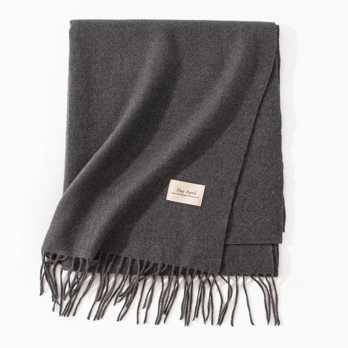 Soft Faux Cashmere Scarf In 17 Colours, Long With Tassels