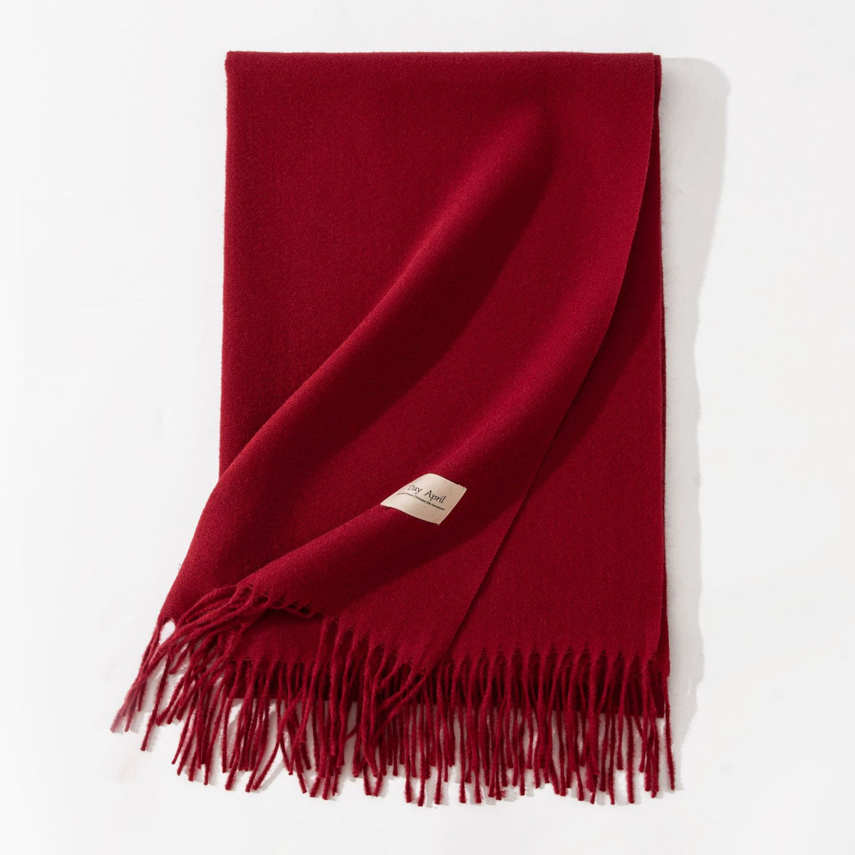 Soft Faux Cashmere Scarf In 17 Colours, Long With Tassels