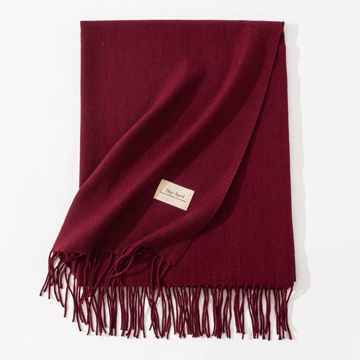Soft Faux Cashmere Scarf In 17 Colours, Long With Tassels