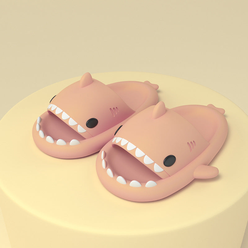 Cartoon Shark Slippers, Soft Indoor And Outdoor, Unisex