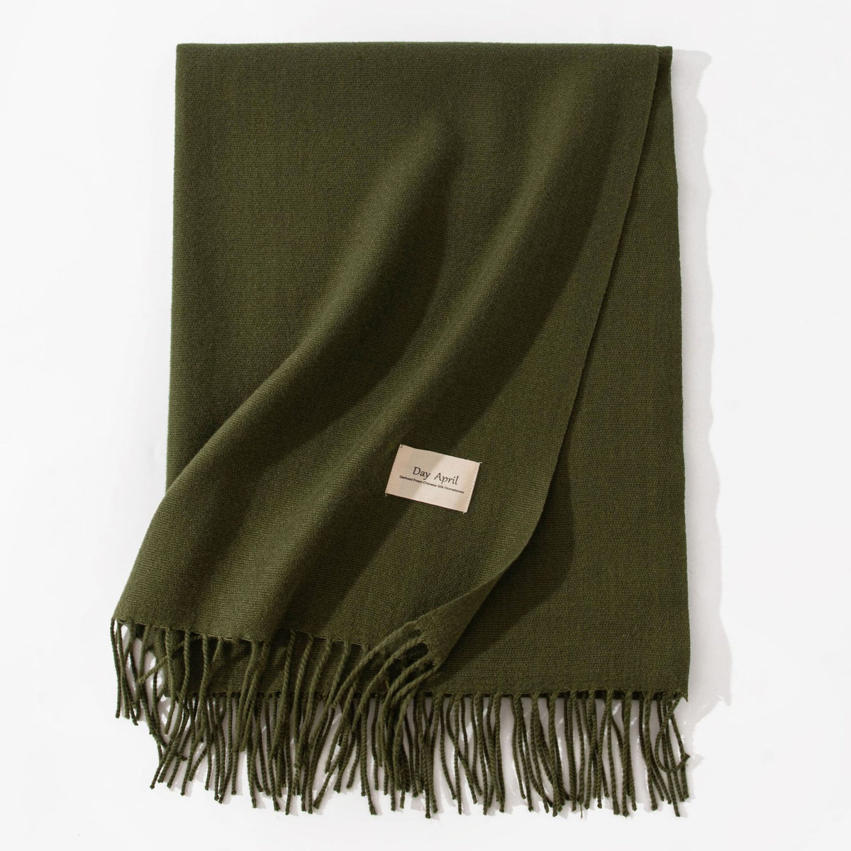 Soft Faux Cashmere Scarf In 17 Colours, Long With Tassels