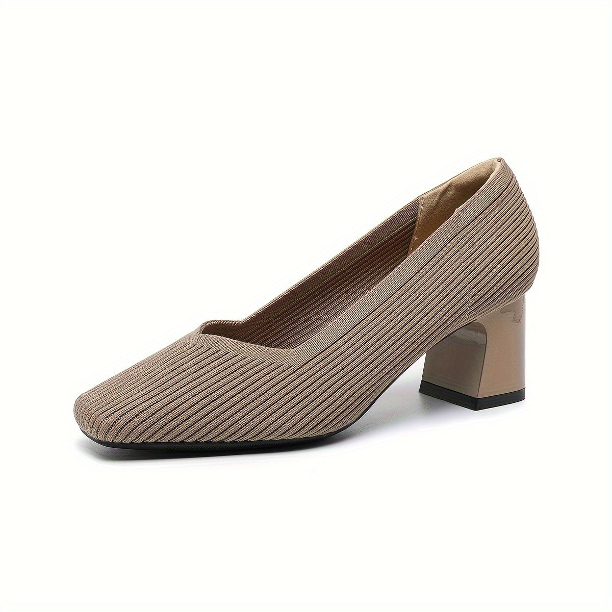 Women's Orthopaedic Pumps with Block Heel Design for Office Wear